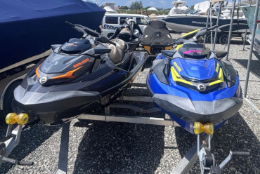 2021 SeaDoo GTX 7 WakePro with Double Trailer