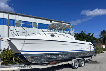 1999 Glacier Bay Island Runner 2670 – Twin 2011 Suzuki Four-Stroke Power